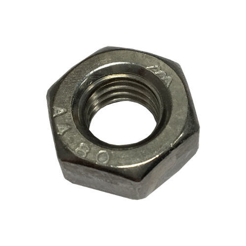 Hexagonal nut DIN 934 MPIINOX stainless steel 316L