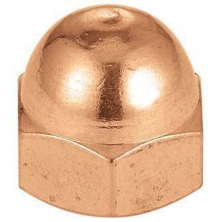 Cap nut - 6003 - MPI-INOX - brass