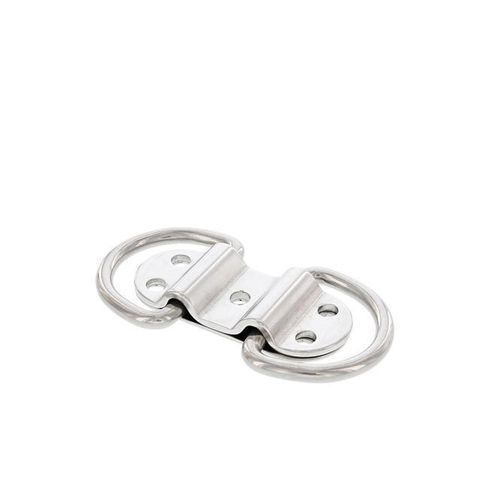 Fixed pad eye - 5206 - MPI-INOX - double / for boat