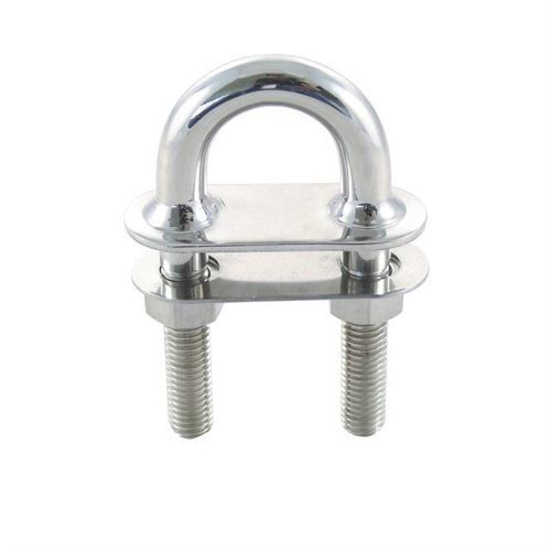Fixed pad eye - 4992 - MPI-INOX - U-shaped / for sailboats