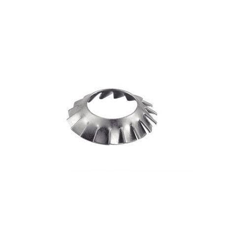 Locking washer - 6144 - MPI-INOX - external-toothed / conical / zinc-plated steel