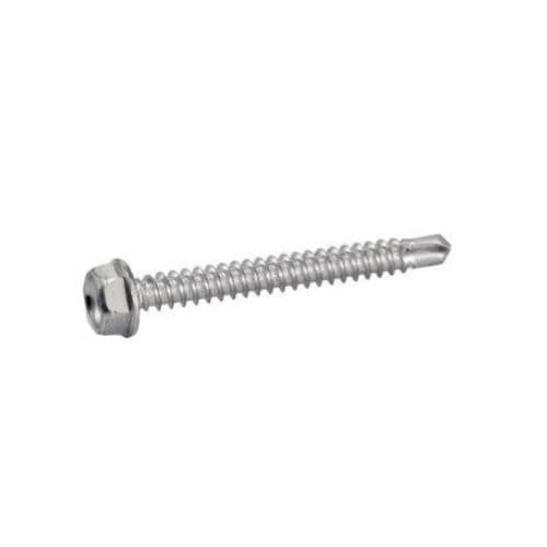 Screw with hexagonal head - 15480 - MPI-INOX - zinc-plated steel
