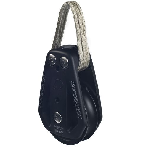 Single block - B300305B - RUTGERSON - vertical / lashing / plain bearing