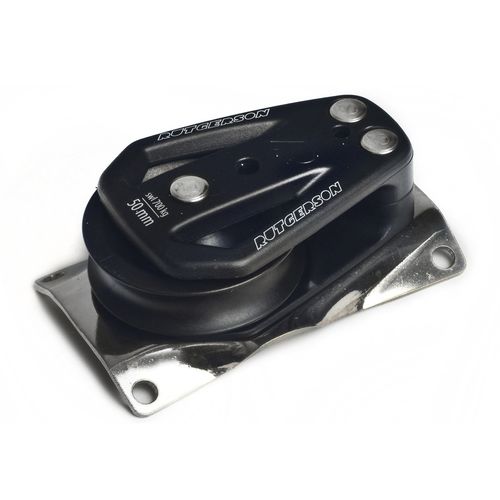 Single block - B300346B	 - RUTGERSON - cheek / flat / base plate