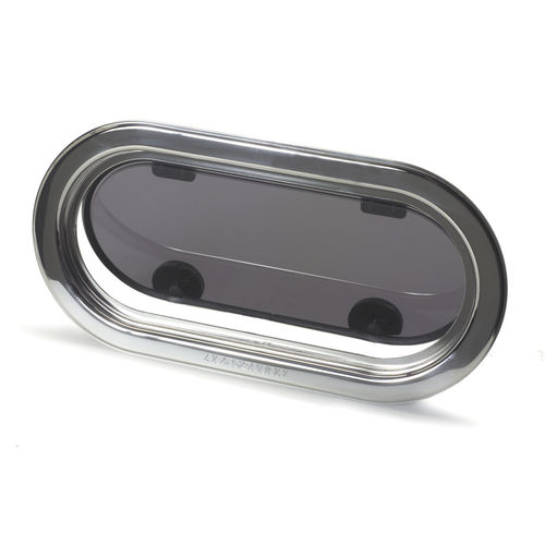 Oval portlight - A1320-200CH - RUTGERSON - for boat / opening / with rounded sides