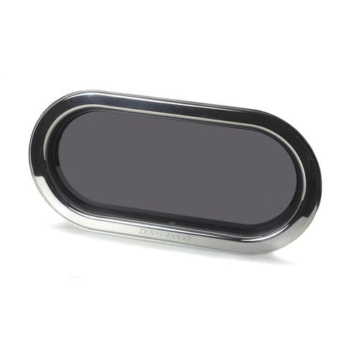Oval portlight - A1125-200OW - RUTGERSON - for boat / with rounded sides