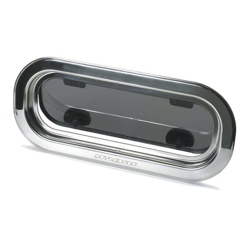Rectangular portlight - A2320-170B-S - RUTGERSON - for boat / opening / with rounded sides