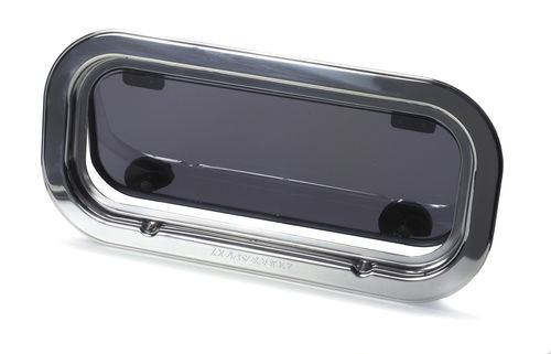 Rectangular portlight - A2320-200B	 - RUTGERSON - for boat / opening / with rounded corners