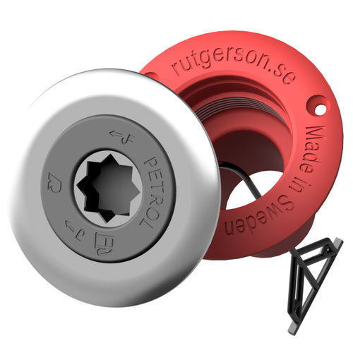 Threaded deck fill - CL038PET-TL - RUTGERSON - fuel tank