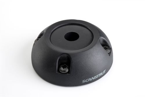 Boat through-deck gland - DS30-SL-BLK - Scanstrut