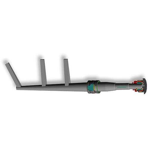 Custom rudder post Jefa for boats