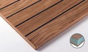 Interior floor sandwich panel - NAUTIPONT LIGHT - Toubois - foam / wood