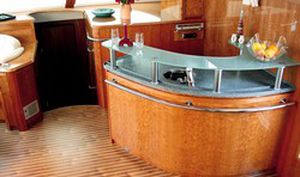 Nautical wood veneer sheet - NON-WOVEN DECORATION - Toubois