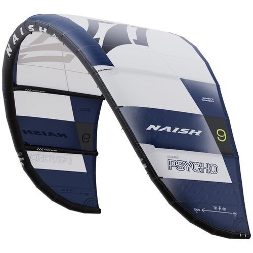 C-shape kitesurf kite - Psycho [Q]Series - Naish Kiteboarding - hangtime / jumping