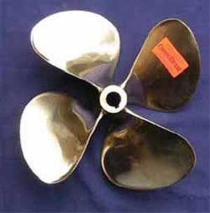 Watersports boat propeller - CompuThrust 4B - Austral Propeller - fixed-pitch / propeller shaft / 4-blade