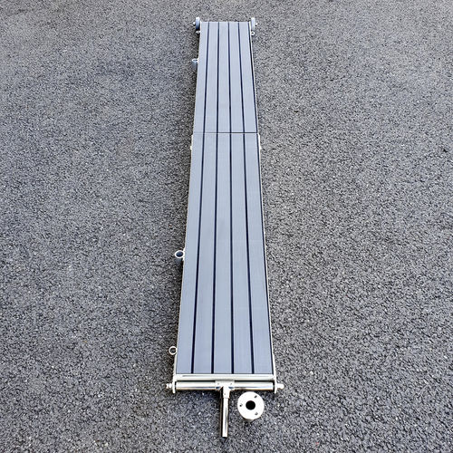 Boat gangway - STFPP-220MG - SEA TECH & FUN - SPADE - for yacht / for sailboats / folding