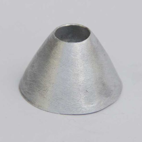 Boat sacrificial anode 3 1180 A SidePower zinc / aluminum