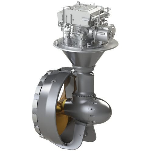 Rudder thruster - SRP series - Schottel - for ships / electric / compact