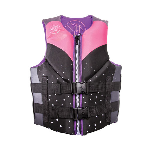 Watersports buoyancy aid - INDY PINK - CGA - Hyperlite - women's