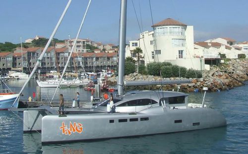 Catamaran sailing yacht - TAG 60 - Young Yacht Design - cruising / with deck saloon