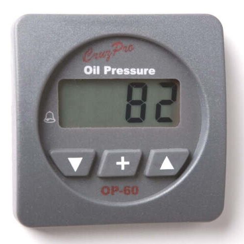 Boat indicator - OP60 - Cruzpro - oil pressure / digital / motor