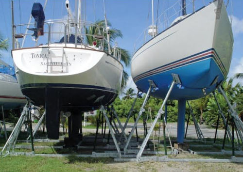 Boat cradle - MC series - The Yacht Leg & Cradle Co - adjustable