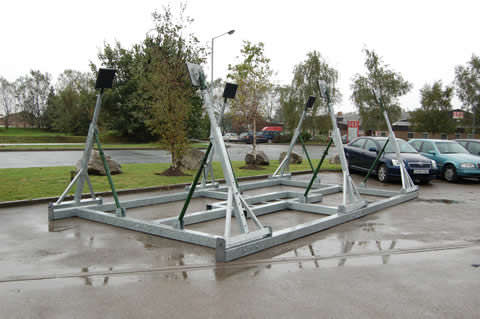 Boat cradle - XLKD - The Yacht Leg & Cradle Co - adjustable