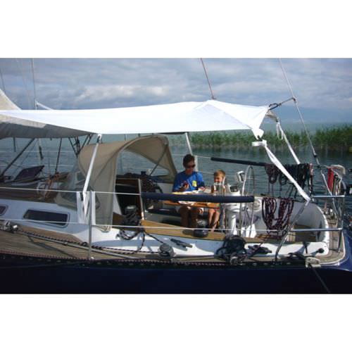 Boat sun awning - FixTop - SWI-TEC - boat