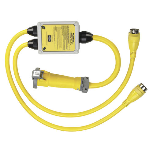 Adapter cable - YQ100PLUS - Hubbell Marine Electrical Products - for boat / for docks