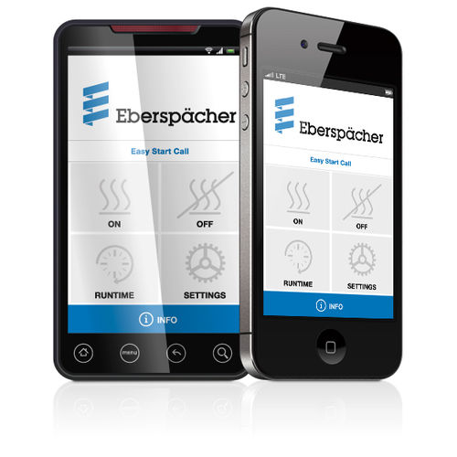 Control app - EasyStart  - Eberspächer - for boat