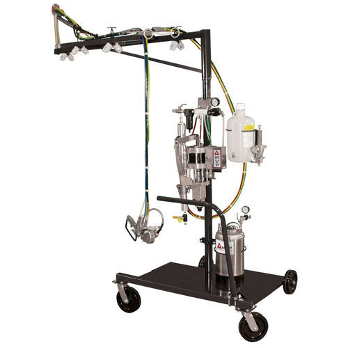 Resin spraying machine - Patriot  - Magnum Venus Products - simultaneous / for shipyards