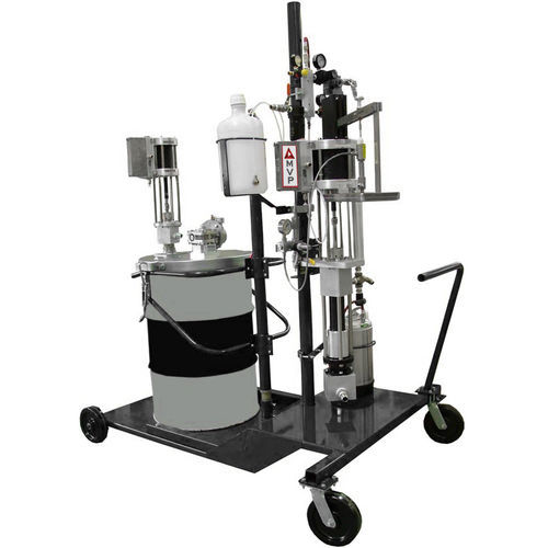Adhesive spraying machine - UltraMax Barrier Coat - Magnum Venus Products - mobile / for shipyards