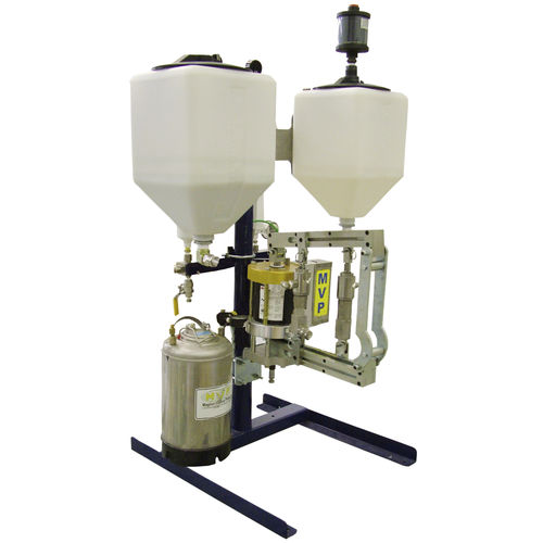 Two-component spraying proportioner - MicroPro - Magnum Venus Products - for shipyards