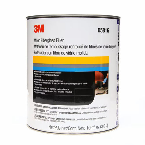 Filler with fiberglass - 05816 - 3M - repair