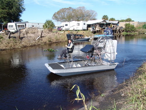Private airboat - 15 X 8 Panther - Panther