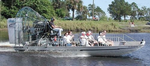 Commercial Airboat - Panther 24 X 10 - Panther - Passenger