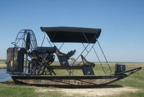 Commercial airboat - PLEASURE82 - Diamond Back Airboats - passenger