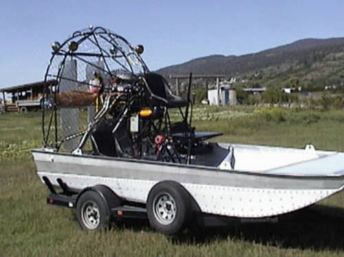 Private airboat - 19 x 8 Emergency - Canadian Airboats - search and rescue