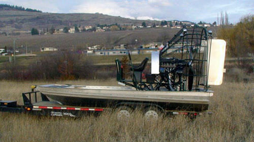Private airboat - 19X8 NEW SUPERCHARGED LSA COUNTER ROTATOR - Canadian Airboats