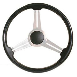 Carbon power boat steering wheel - Livorsi Marine - racing