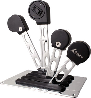 Engine control lever - THBRS22SBK - Livorsi Marine - mechanical / multi-lever / for boat