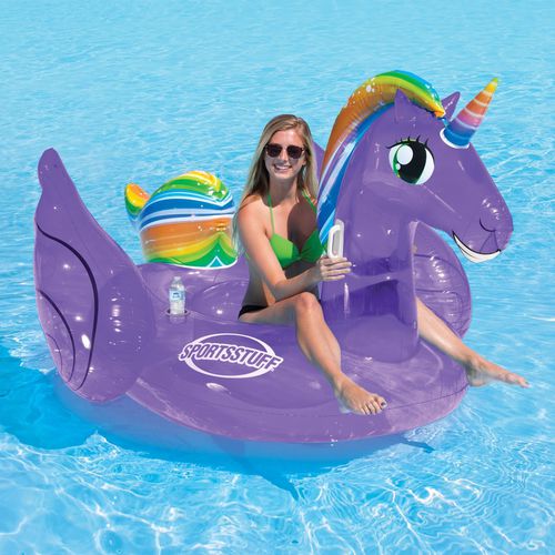 Buoy water toy - MAGICAL UNICORN - Sportsstuff - for recreation centers / inflatable / floating