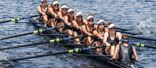 Racing shell - F54 - Filippi - eight skiff / with coxswain