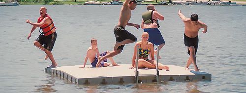 Swim platform - PPK10 series - CONNECT-A-DOCK - floating / for recreation centers / modular