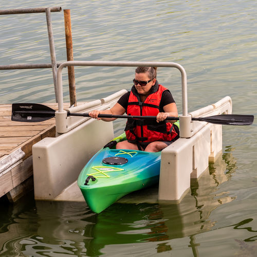 Kayak launching system - CONNECT-A-DOCK