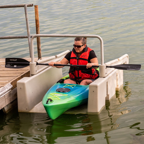 Kayak launching system - YAKport - CONNECT-A-DOCK