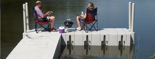Floating dock - LPK201 series - CONNECT-A-DOCK - modular / mooring / for marinas