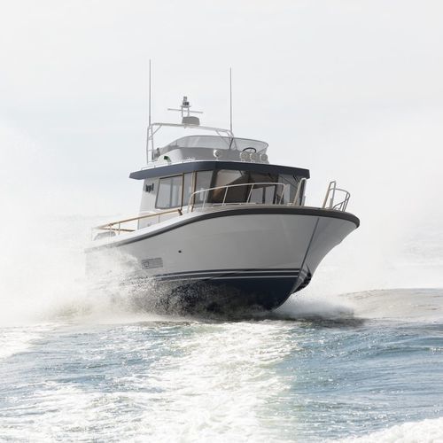 Inboard express cruiser - 41 - Targa - twin-engine / flybridge / sport-fishing