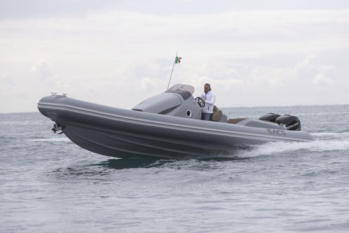 Outboard inflatable boat - STRIDER 10 - Sacs - twin-engine / rigid / open