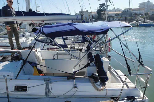 Boat Bimini top - NVequipment - for sailboats / cockpit / stainless steel